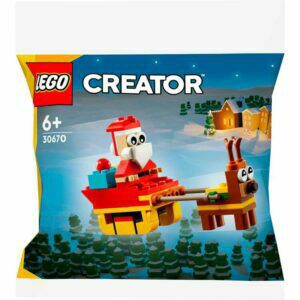 Afbeelding van een LEGO Creator - Sledetocht van de Kerstman Constructiespeelgoed