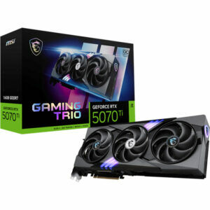 Afbeelding van een MSI GeForce RTX 5070 Ti 16G GAMING TRIO OC grafische kaart
