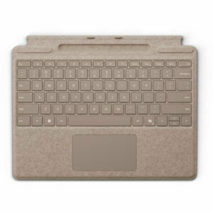 Afbeelding van een Microsoft Surface Pro Keyboard met pen opslag, Dune toetsenbord