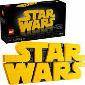 Afbeelding van een LEGO Star Wars - Star Wars logo Constructiespeelgoed
