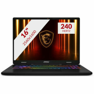 Afbeelding van een MSI Crosshair 16 HX AI D2XWGKG-002 16'' Copilotplus gaming laptop