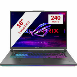 Afbeelding van een ASUS ROG Strix G18 G814PM-S9012W 18'' gaming laptop