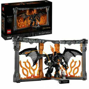 Afbeelding van een LEGO Icons Boekensteun: The Lord of the Rings - Balrog Constructiespeelgoed