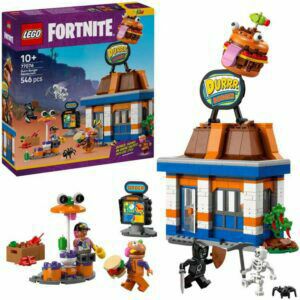 Afbeelding van een LEGO Fortnite - Durrr Burger restaurant Constructiespeelgoed