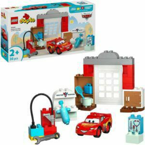Afbeelding van een LEGO DUPLO - McQueens bezoek aan Docs garage Constructiespeelgoed