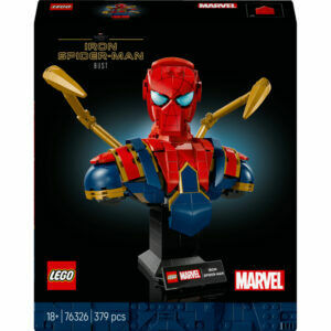 Afbeelding van een LEGO Marvel - Iron Spider-Man buste Constructiespeelgoed