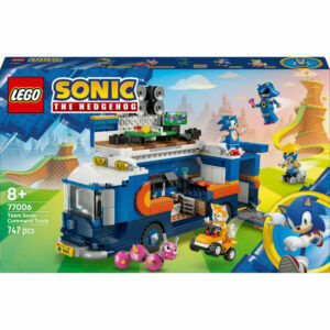Afbeelding van een LEGO Sonic the Hedgehog - Team Sonic commandotruck Constructiespeelgoed