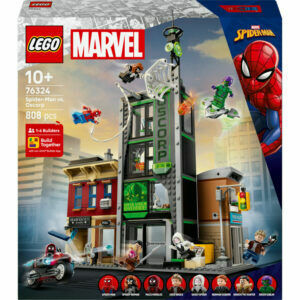 Afbeelding van een LEGO Marvel - Spider-Man vs. Oscorp Constructiespeelgoed
