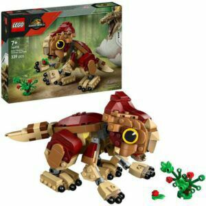 Afbeelding van een LEGO Jurassic World - Babydinosaurus Dolores: Aquilops Constructiespeelgoed