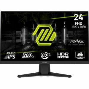 Afbeelding van een MSI MAG 244F 23.8'' gaming monitor