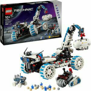 Afbeelding van een LEGO Technic - Lunar Outpost maanrover ruimtevoertuig Constructiespeelgoed