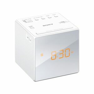Afbeelding van een Sony ICF-C 1 W wit Wekkerradio