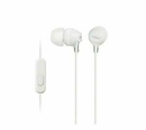 Afbeelding van een Sony MDR-EX15AP In-ear oordopjes Wit