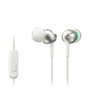 Afbeelding van een Sony MDR-EX110AP In-ear oordopjes Wit