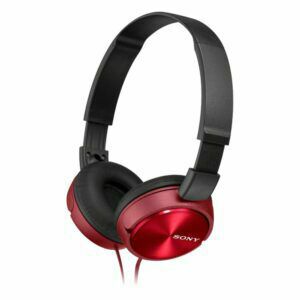 Afbeelding van een Sony MDR-ZX310AP On-ear hoofdtelefoon Rood