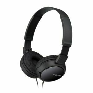 Afbeelding van een Sony MDR-ZX110 Hoofdtelefoon Zwart