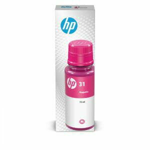 Afbeelding van een HP 31 Smart Tank inktfles Inkt Paars