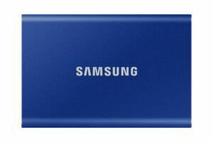 Afbeelding van een Samsung Portable SSD T7 2TB Externe SSD Blauw