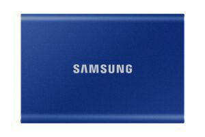 Afbeelding van een Samsung Portable SSD T7 1TB Externe SSD Blauw
