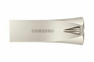 Afbeelding van een Samsung BAR Plus USB Stick 128GB USB-sticks Zilver
