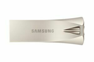 Afbeelding van een Samsung BAR Plus USB Stick 64GB USB-sticks Zilver