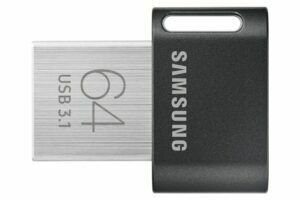 Afbeelding van een Samsung FIT Plus USB Stick 64GB USB-sticks Zwart