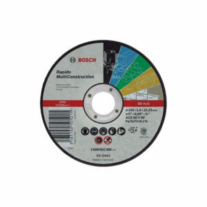 Afbeelding van een Bosch Doorslijpschijf Multi Construction 125mm