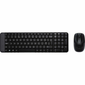 Afbeelding van een Logitech Wireless Combo MK220 toetsenbord + muis desktopset