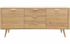 Afbeelding van een Goossens Dressoir Bjarte, 2 deuren 3 laden