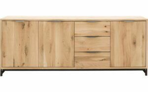 Afbeelding van een Goossens Dressoir Max, 3 deuren 3 laden