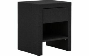 Afbeelding van een Goossens Nachtkastje Bjorn, 1 lade met open vak