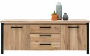 Afbeelding van een Goossens Dressoir Santos, 2 deuren 3 laden