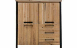 Afbeelding van een Goossens Opbergkast Santos, 3 deuren 3 laden