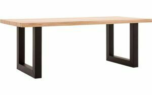 Afbeelding van een Goossens Eettafel Blade, Strak blad 300 x 100 cm 6 cm dik