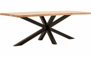 Afbeelding van een Goossens Eettafel Blade, Boomstamblad 180 x 100 cm 5 cm dik