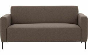 Afbeelding van een Goossens Bank Key West grijs, stof, 2,5-zits, modern design