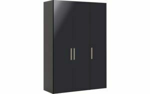 Afbeelding van een Goossens Kledingkast Easy Storage Ddk, Kledingkast 153 cm breed, 220 cm hoog, 3x draaideur