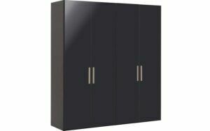 Afbeelding van een Goossens Kledingkast Easy Storage Ddk, Kledingkast 203 cm breed, 220 cm hoog, 4x draaideur