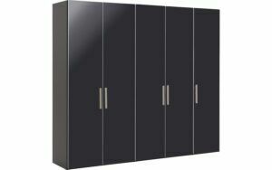 Afbeelding van een Goossens Kledingkast Easy Storage Ddk, Kledingkast 253 cm breed, 220 cm hoog, 5x draaideur