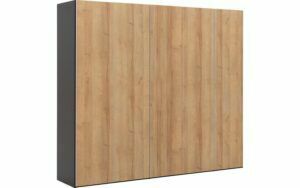 Afbeelding van een Goossens Kledingkast Easy Storage Ddk, Kledingkast 253 cm breed, 220 cm hoog, 5x draaideur