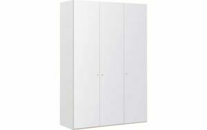 Afbeelding van een Goossens Kledingkast Easy Storage Ddk, Kledingkast 153 cm breed, 220 cm hoog, 3x glas draaideur