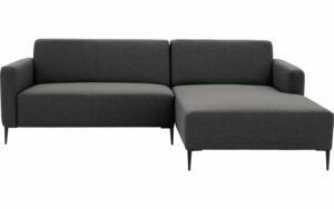 Afbeelding van een Goossens Bank Key West grijs, stof, 2-zits, modern design