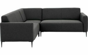 Afbeelding van een Goossens Bank Key West grijs, stof, 2-zits, modern design