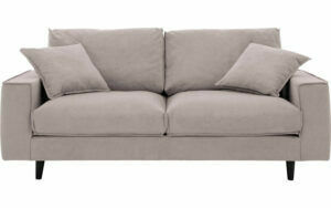 Afbeelding van een Goossens Bank Jonas beige, stof, 2,5-zits, urban industrieel