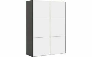 Afbeelding van een Goossens Kledingkast Easy Storage Sdk, 153 cm breed, 220 cm hoog, 2x 3 paneel schuifdeuren