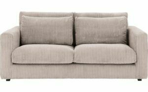 Afbeelding van een Goossens Bank Ravenia bruin, stof, 2,5-zits, stijlvol landelijk