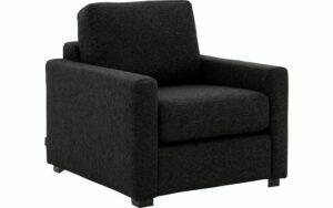 Afbeelding van een Goossens Fauteuil Lucca, Fauteuil klein arm smal 12 cm