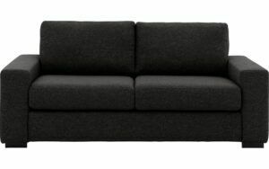 Afbeelding van een Goossens Bank Lucca grijs, stof, 2,5-zits, stijlvol landelijk