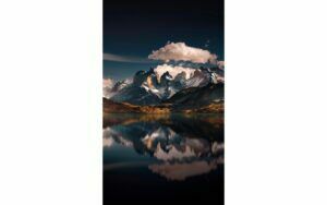 Afbeelding van een Goossens Schilderij Patagonia, 70 x 118 cm