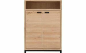 Afbeelding van een Goossens Opbergkast Sans, 2 deuren 1 open vak